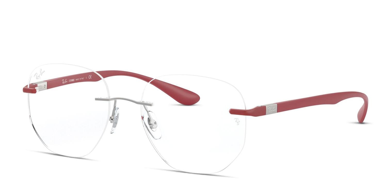 Ray-Ban RX8766 Silver/Red