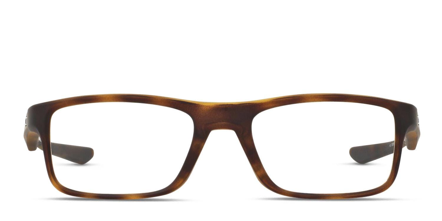 Oakley Plank 2.0 Tortoise Rectangle Full Frame eyeglasses - front