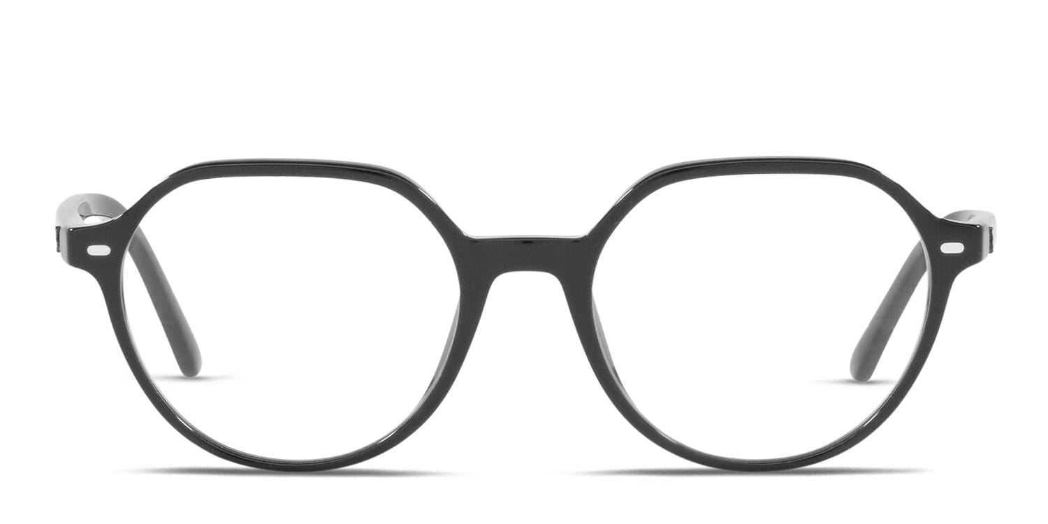 Ray-Ban RX5395 Thalia Shiny Black glasses - Shiny Black - Frontal View