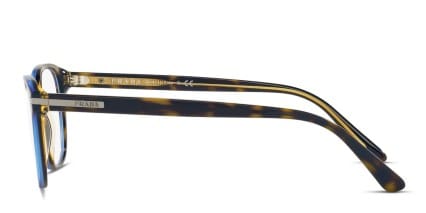 Prada PR 12WV Blue/Tortoise glasses - Blue / Tortoise - Side View