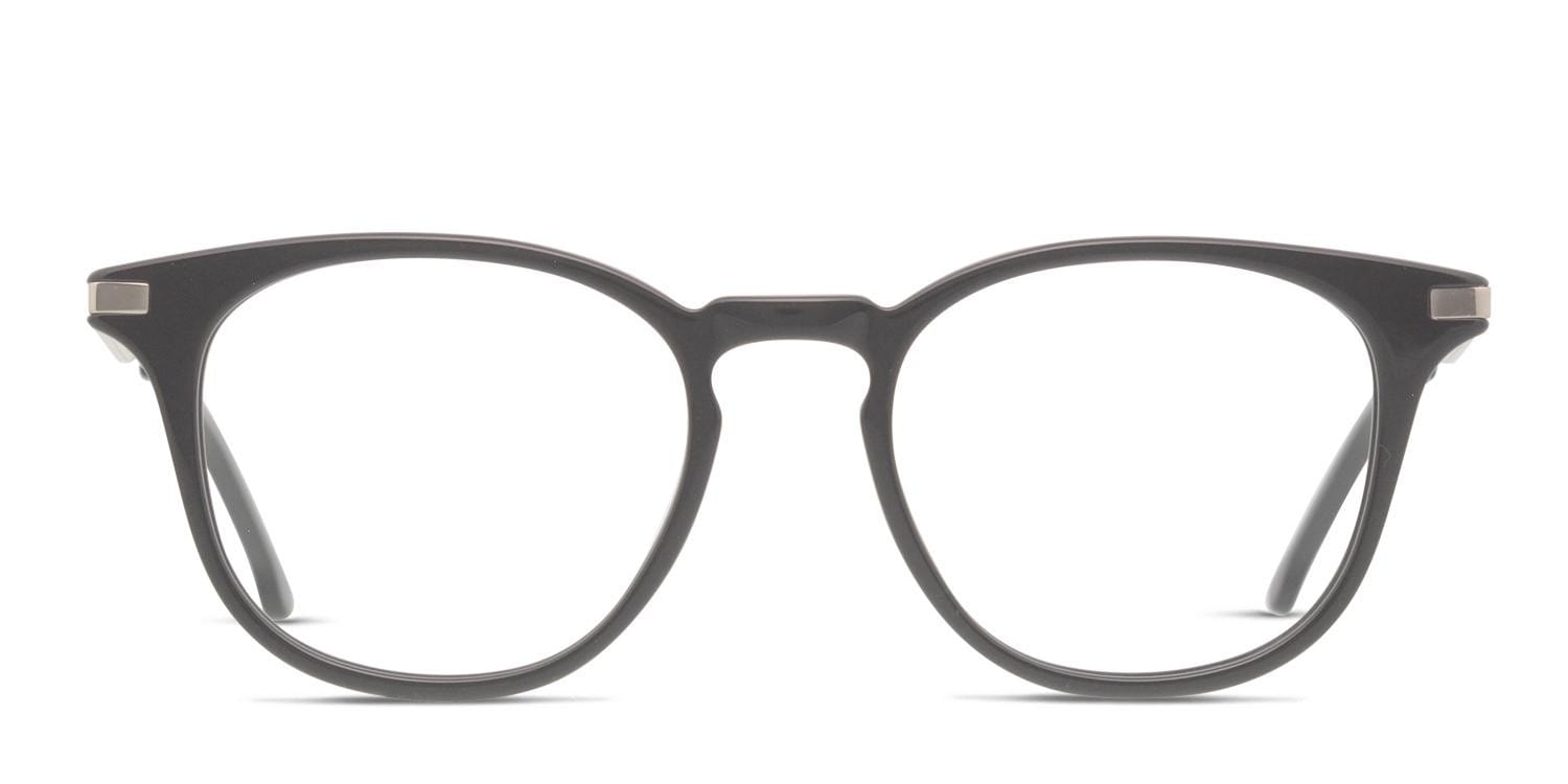 Komono The Beaumont Shiny Black/Silver Prescription Eyeglasses