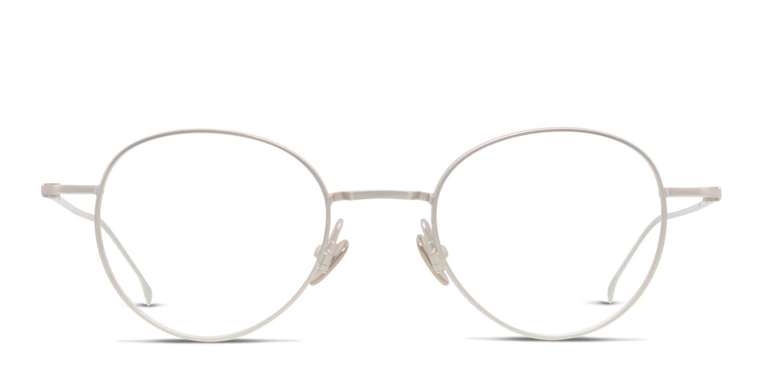 Komono The Hailey Silver Round, Oval Full Frame eyeglasses - front