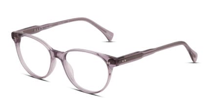 RAEN Mabel Purple, Clear glasses - Purple / Clear - Angle View