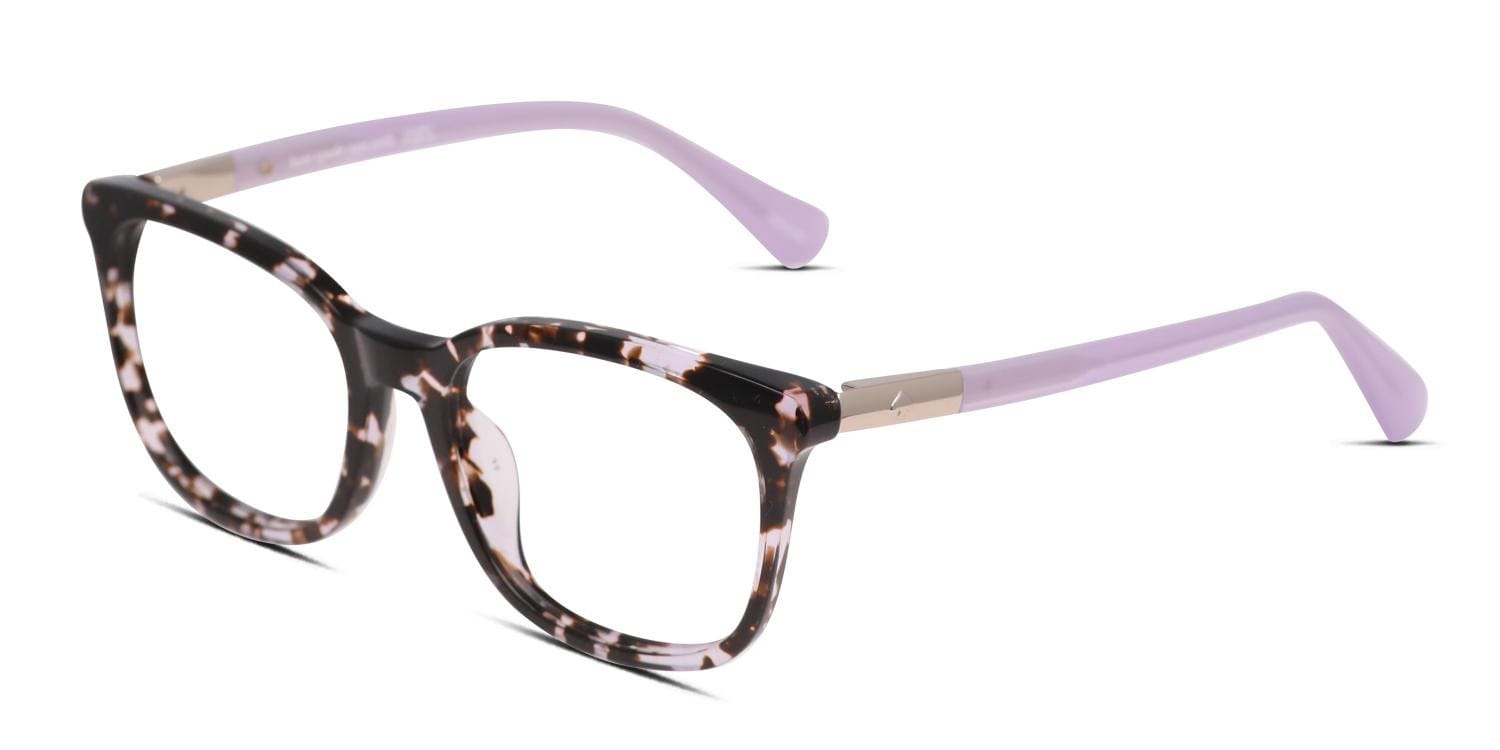 Kate Spade Jalisha Tortoise Purple Prescription Eyeglasses