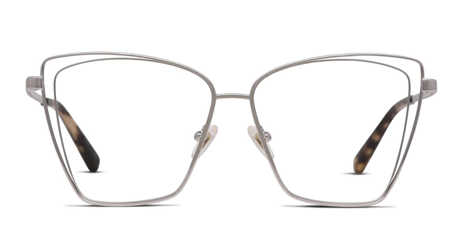 Diff Becky III Silver Eyeglasses | Includes Free Rx Lenses | GlassesUSA.com