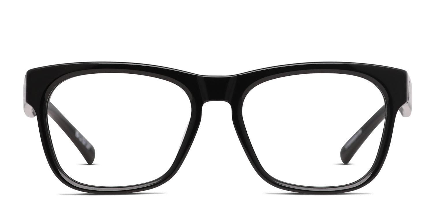 Spy Crossway Shiny Black glasses - Shiny Black - Frontal View