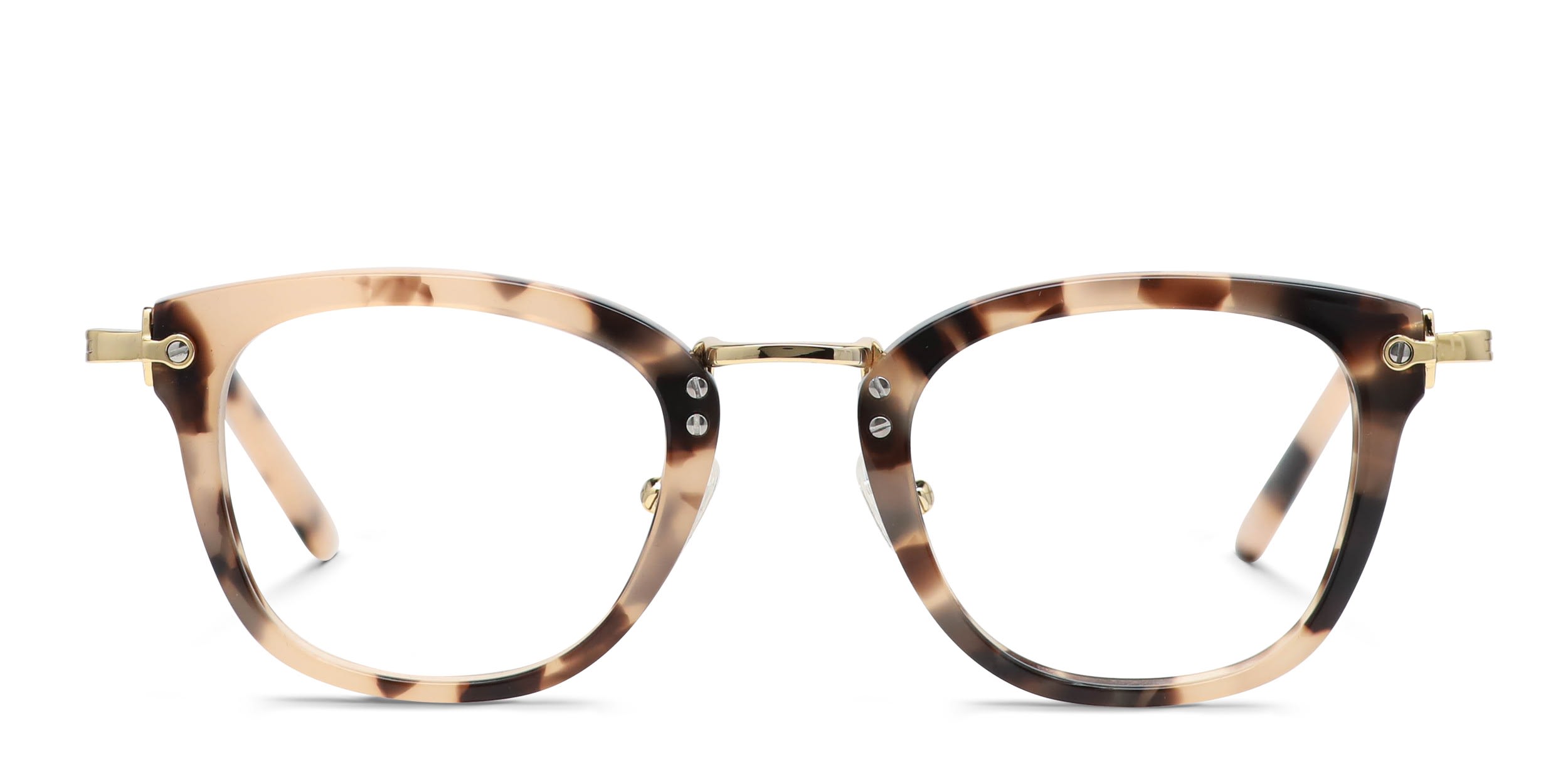 Diff Rue Tortoise, Beige Prescription Eyeglasses