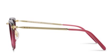 Diff Rue Purple, Glitter Prescription Eyeglasses