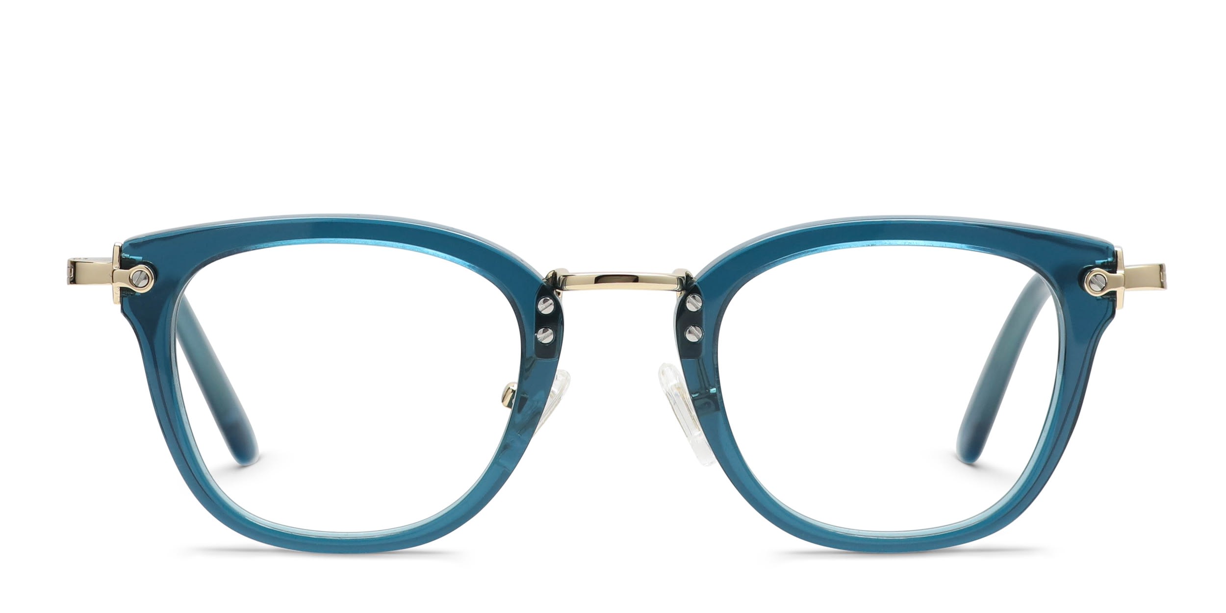 Diff Rue Blue, Gold Prescription Eyeglasses
