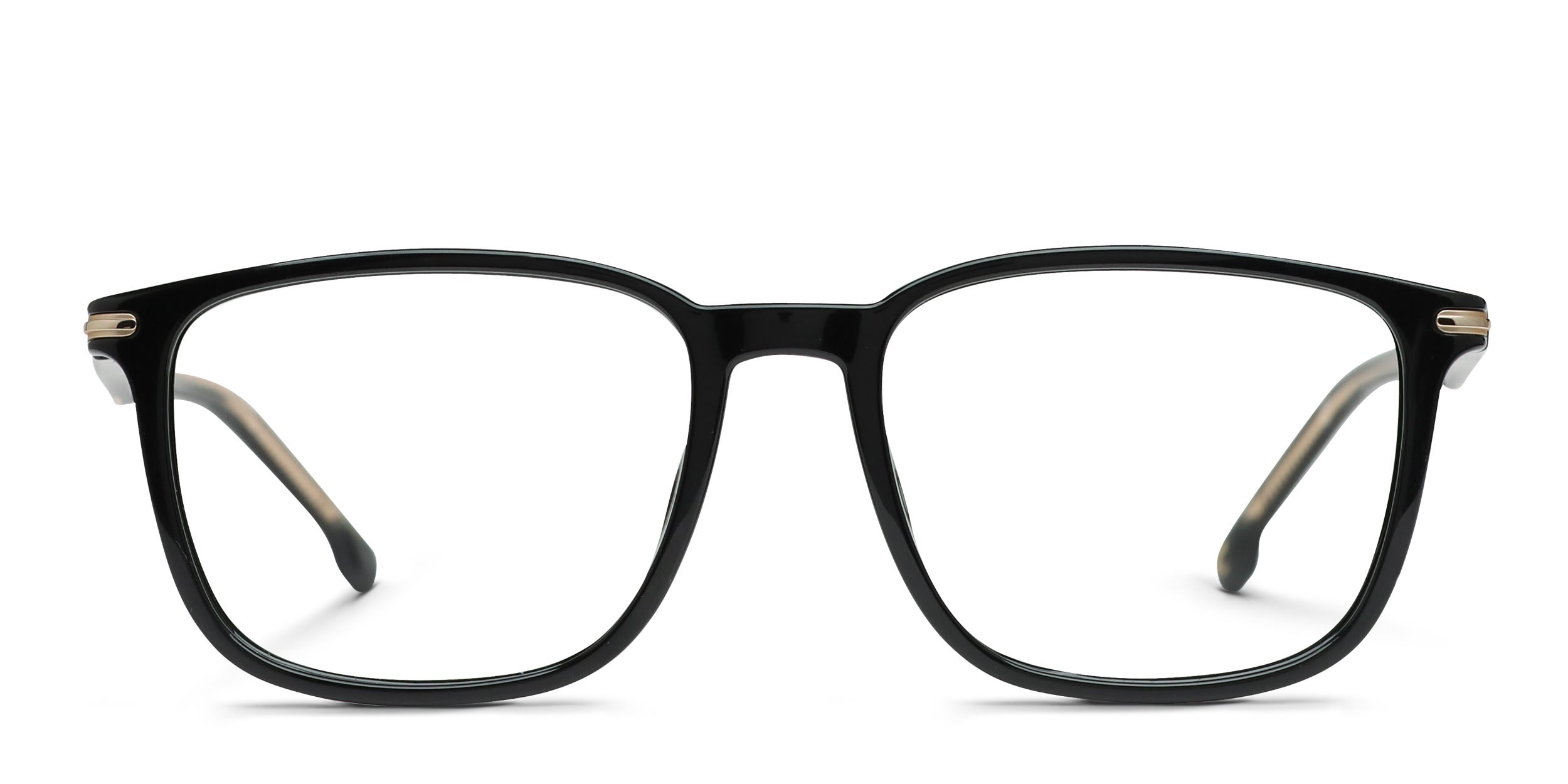 Carrera 292 Shiny Black glasses - Shiny Black - Frontal View