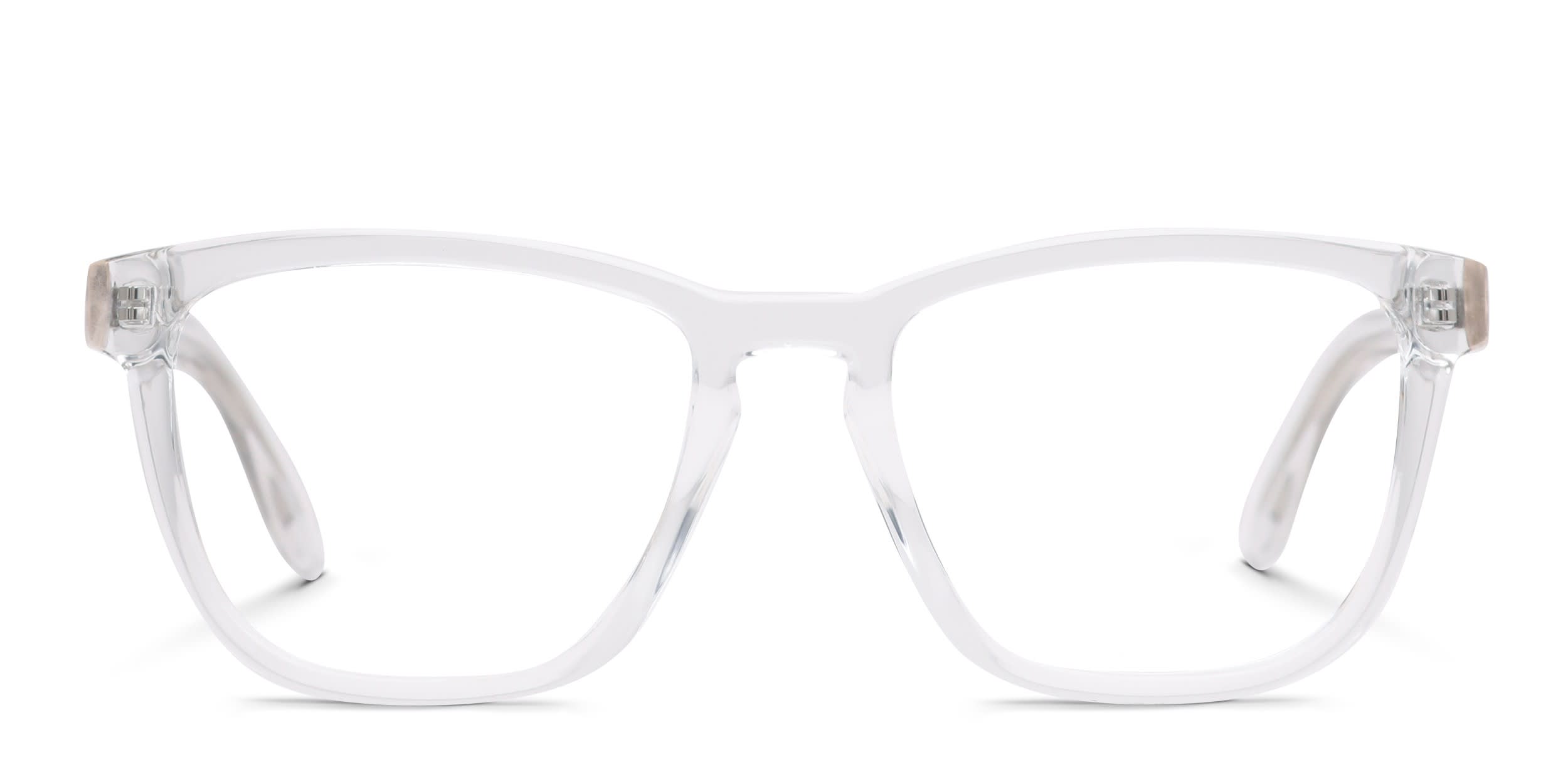 Quay Hardwire Clear, White Prescription Eyeglasses