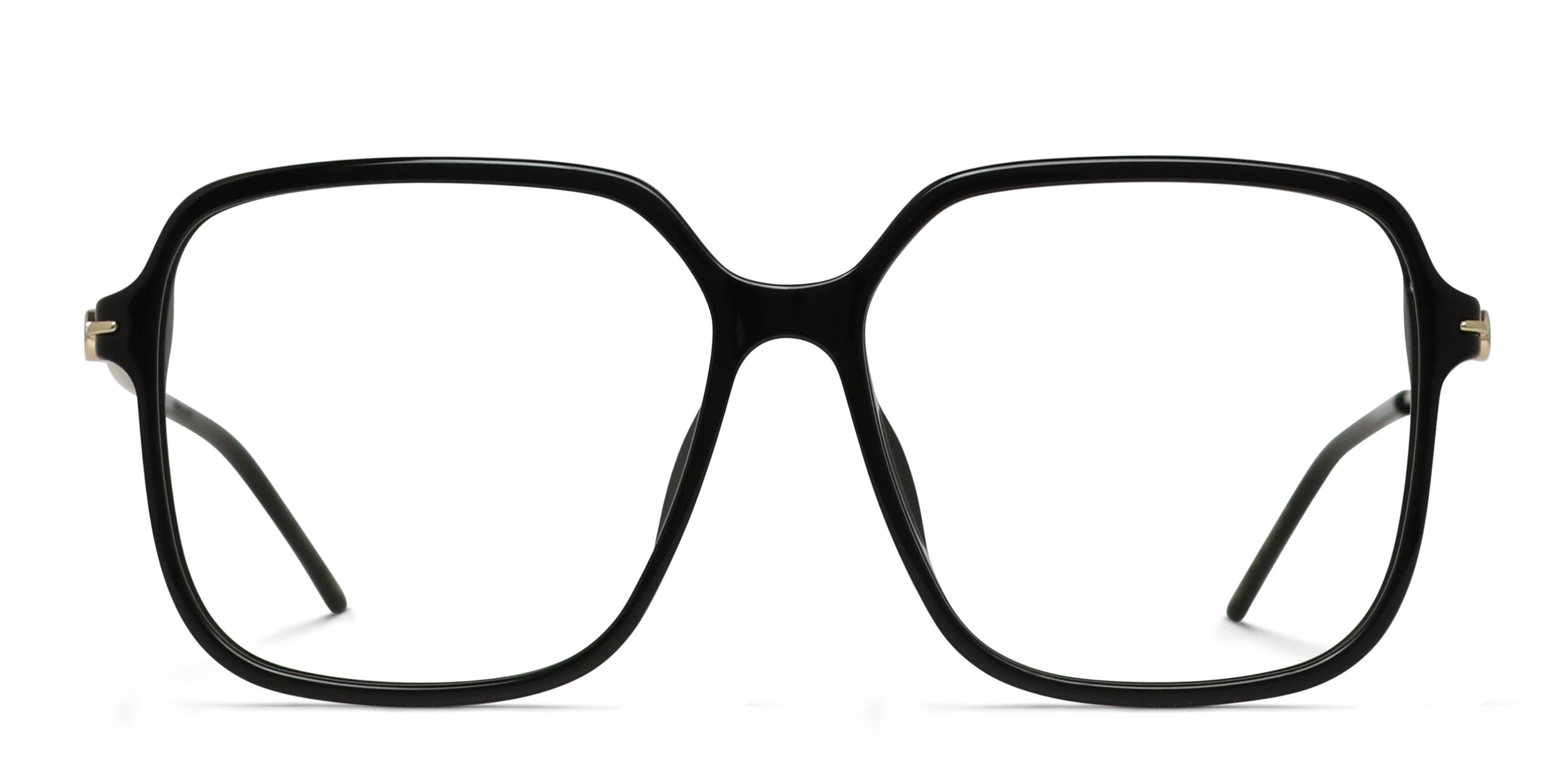 Gucci GG1271O Shiny Black glasses - Shiny Black - Frontal View