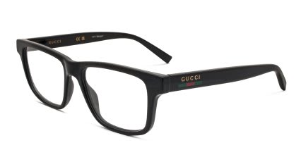 Gucci GG1987O Shiny Black glasses - Shiny Black - Angle View