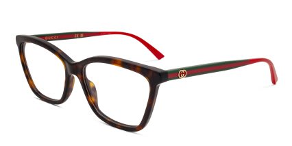 Gucci GG1989O Tortoise glasses - Tortoise - Angle View