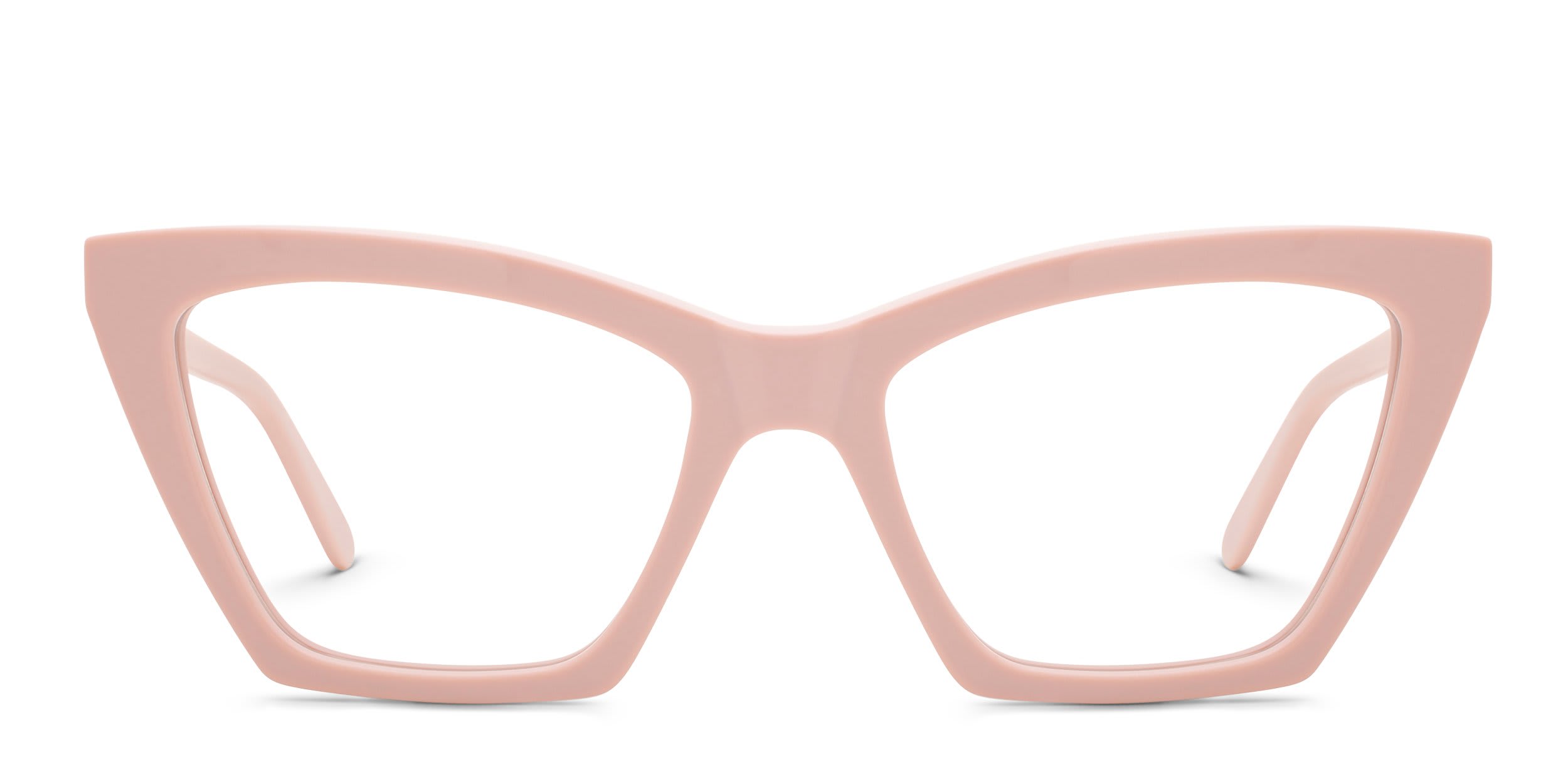 Alexander McQueen AM0536O Pink glasses - Pink - Frontal View