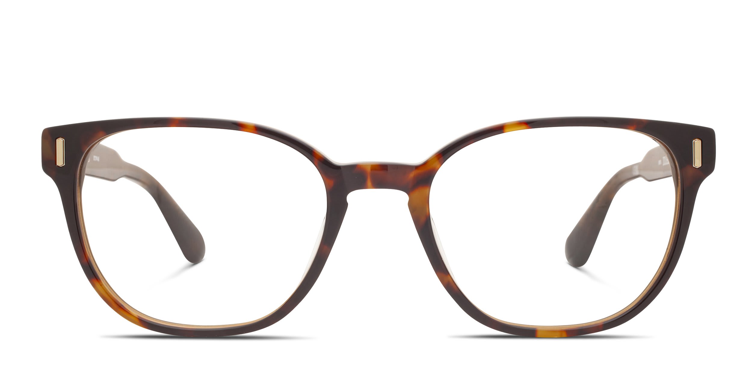 Quay Double Click Tortoise glasses - Tortoise - Frontal View