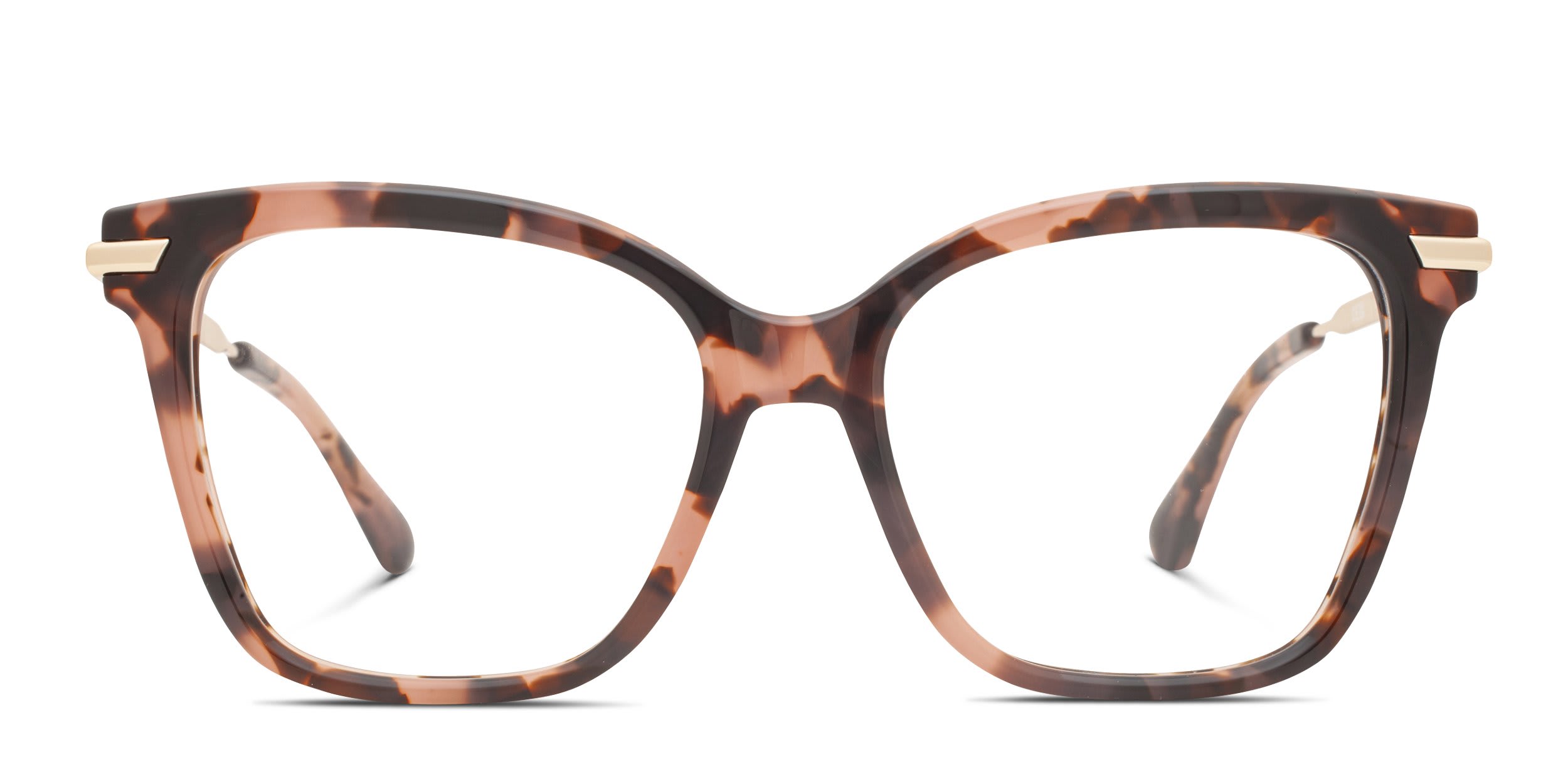 Quay Tell All Tortoise, Pink Prescription Eyeglasses
