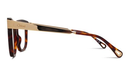 Chloe CH0353O Tortoise glasses - Tortoise - Side View