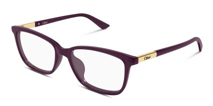 Chloe CH0371OA Purple glasses - Purple - Angle View