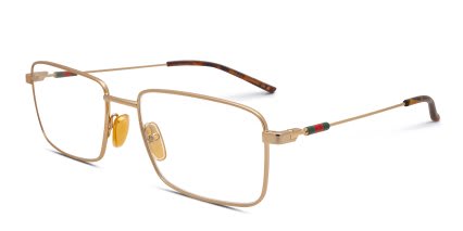 Gucci GG2098O Gold glasses - Gold - Angle View