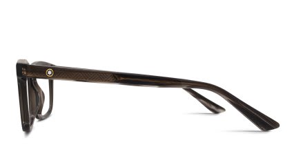 Mont Blanc MB0457O Gray glasses - Gray - Side View