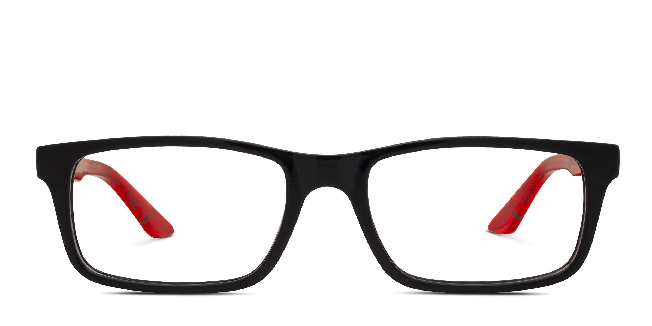 Puma PJ0009O Kids Black glasses - Black - Frontal View