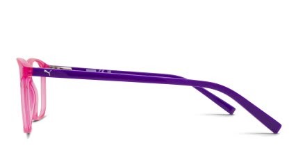 Puma PJ0033O Kids Pink glasses - Pink - Side View