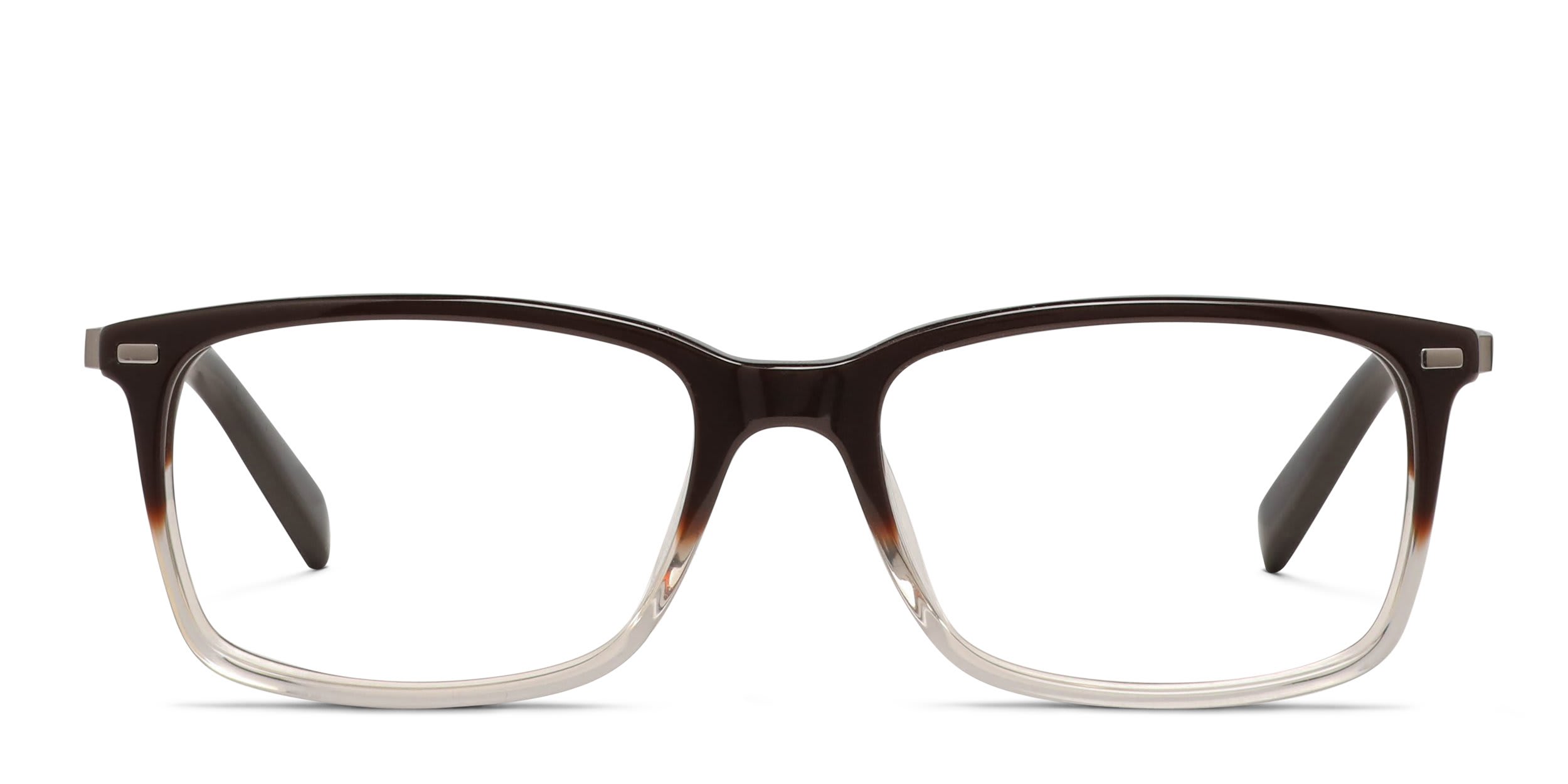 Tommy Hilfiger TH2171 Brown, Clear glasses - Brown / Clear - Frontal View