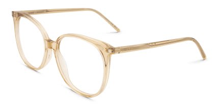 Saint Laurent SL39 Beige glasses - Beige - Angle View