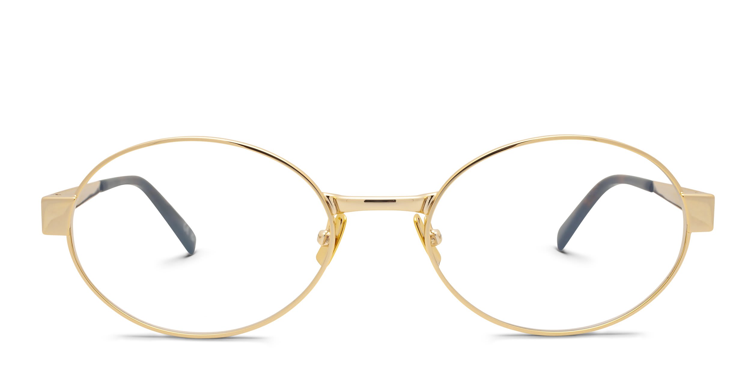 Saint Laurent SL692 Gold glasses - Gold - Frontal View
