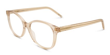 Saint Laurent SLM112 Beige glasses - Beige - Angle View