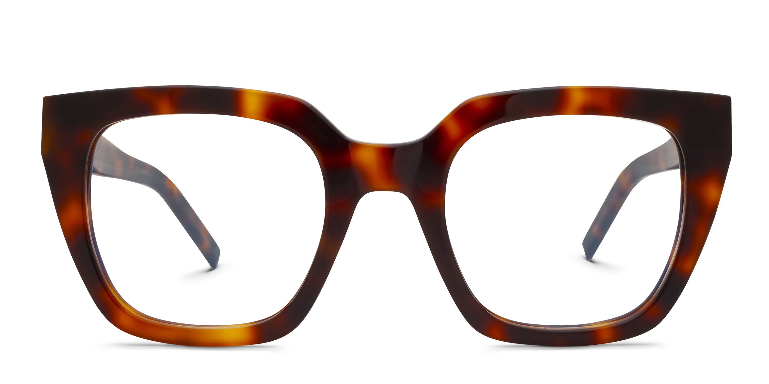Saint Laurent SLM143 Tortoise glasses - Tortoise - Frontal View