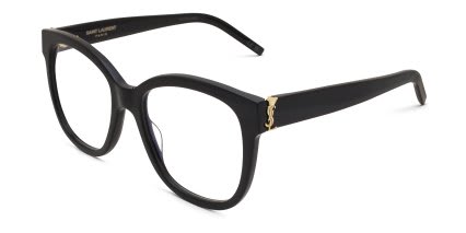 Saint Laurent SLM97 Black glasses - Black - Angle View