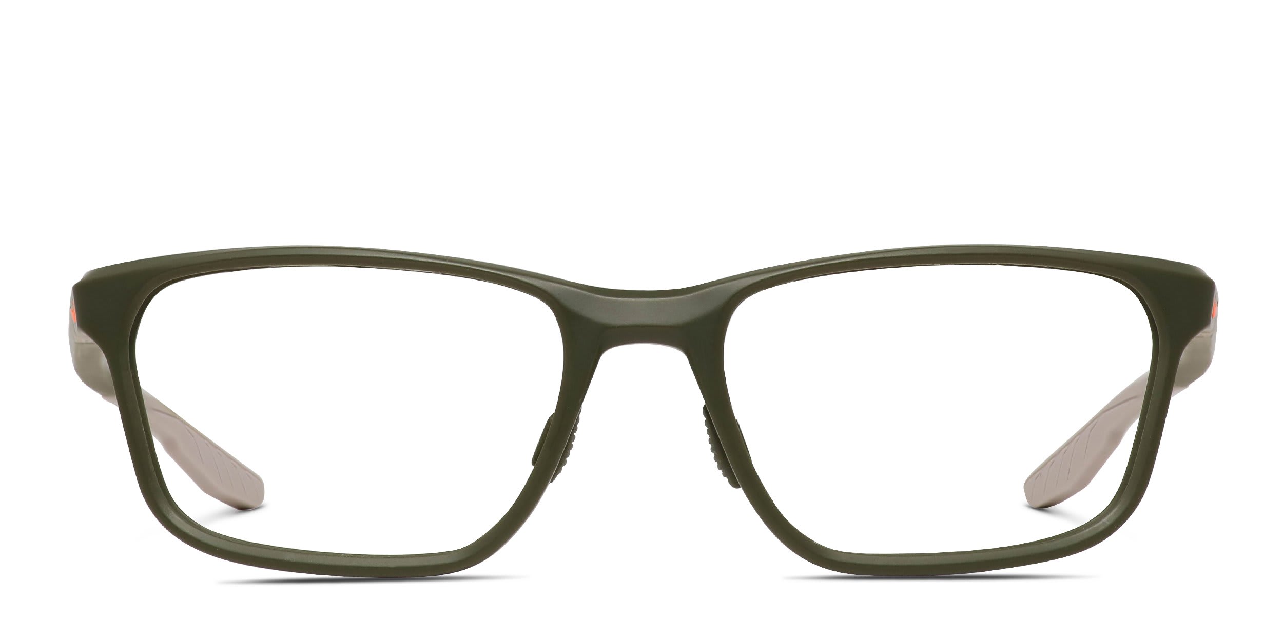 Nike 7405 Green glasses - Green - Frontal View