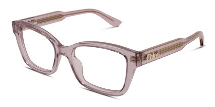 Chloe CH0380O Pink glasses - Pink - Angle View