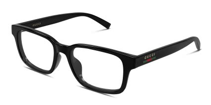 Gucci GG2107OL Black glasses - Black - Angle View