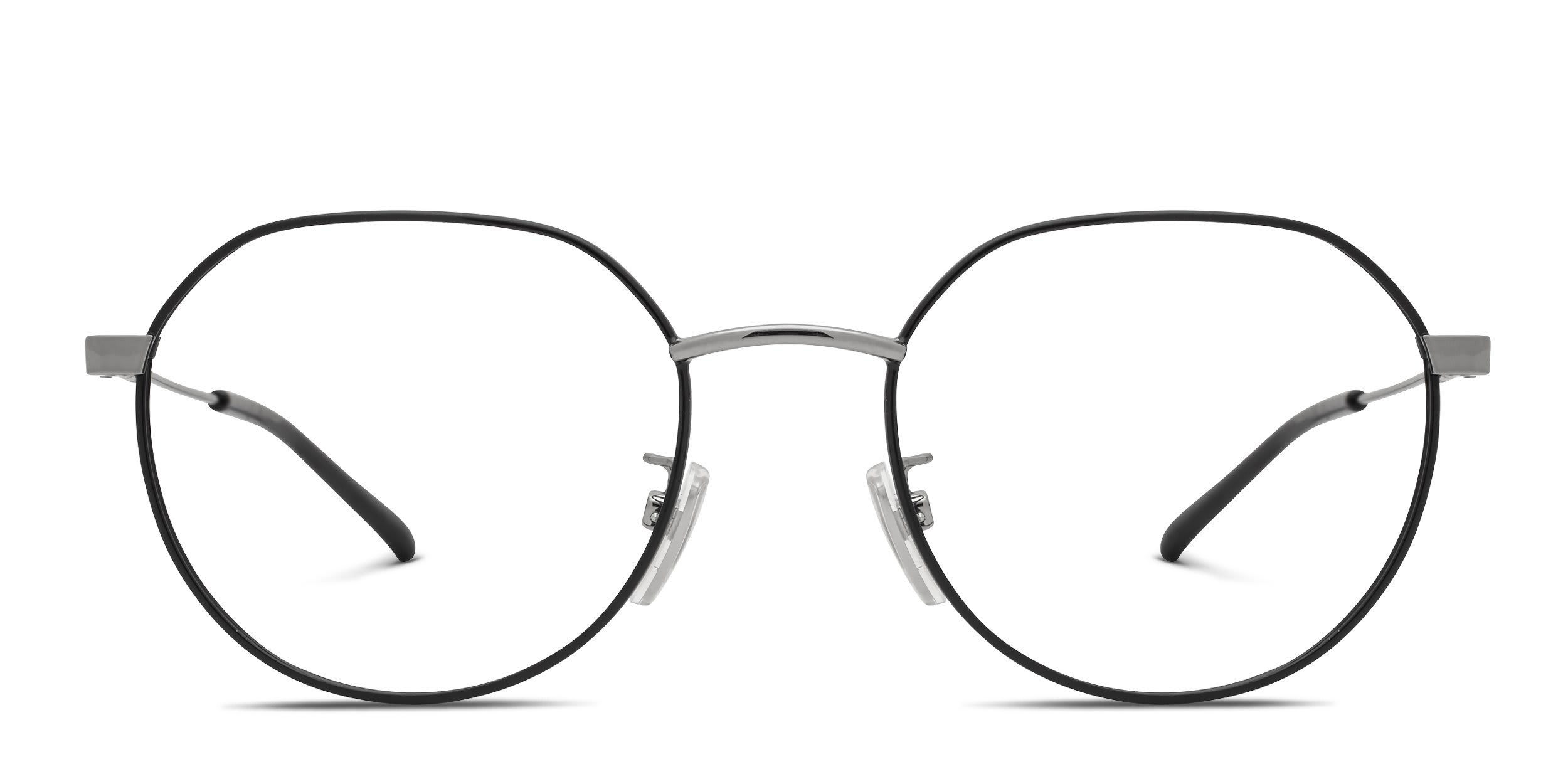 Gucci GG2141OK Black, Silver glasses - Black / Silver - Frontal View
