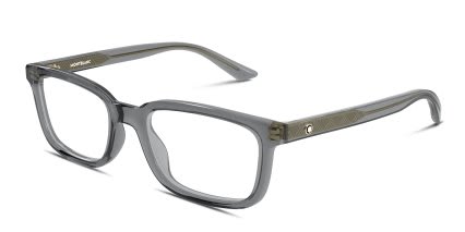 Mont Blanc MB0458OL Gray glasses - Gray - Angle View