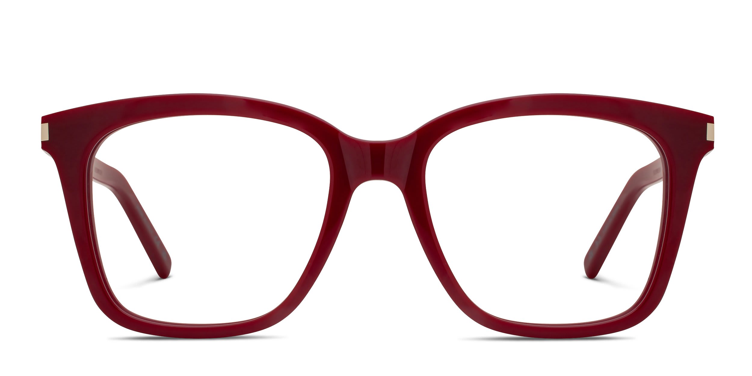 Saint Laurent SL 166 Red glasses - Red - Frontal View