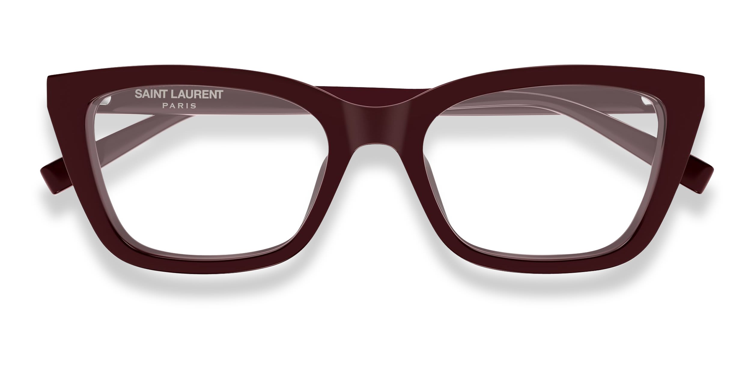 Saint Laurent SL911 Red glasses - Red - Frontal View