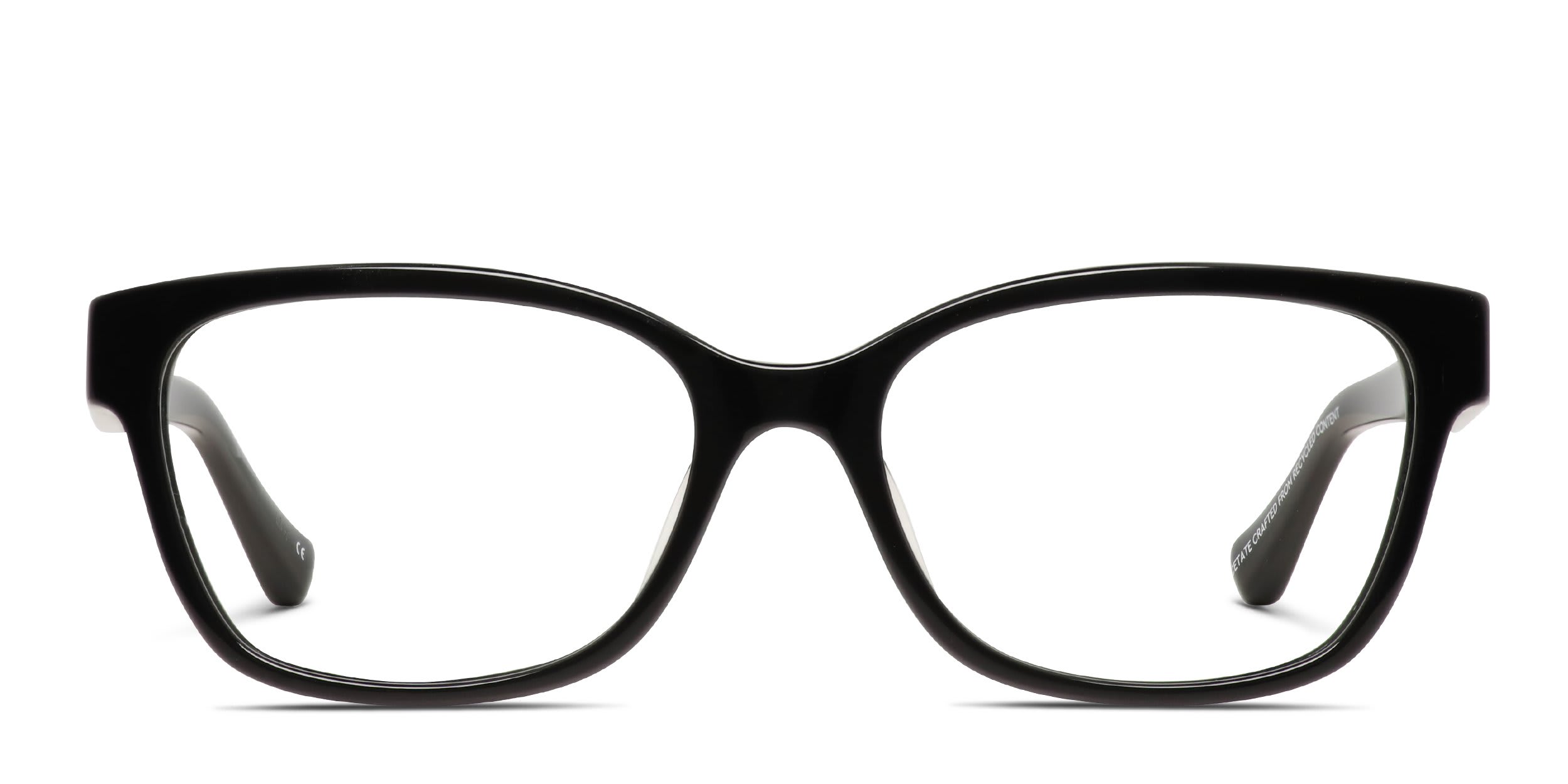 Florence by Mills 1007 Shiny Black glasses - Shiny Black - Frontal View