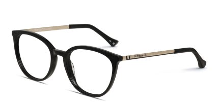 Florence by Mills 1024 Shiny Black glasses - Shiny Black - Angle View
