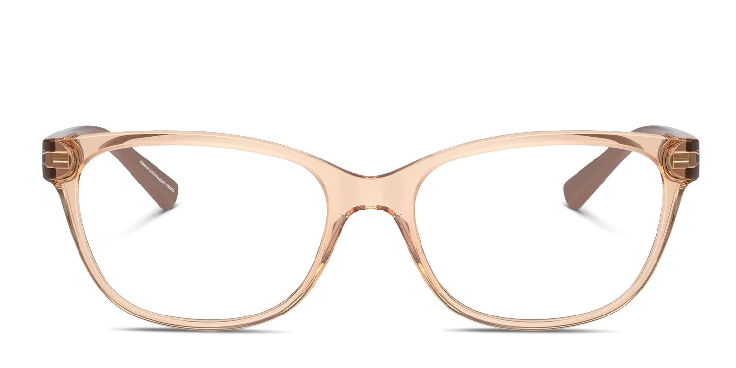 Armani Exchange AX3037 Beige glasses - Beige - Frontal View