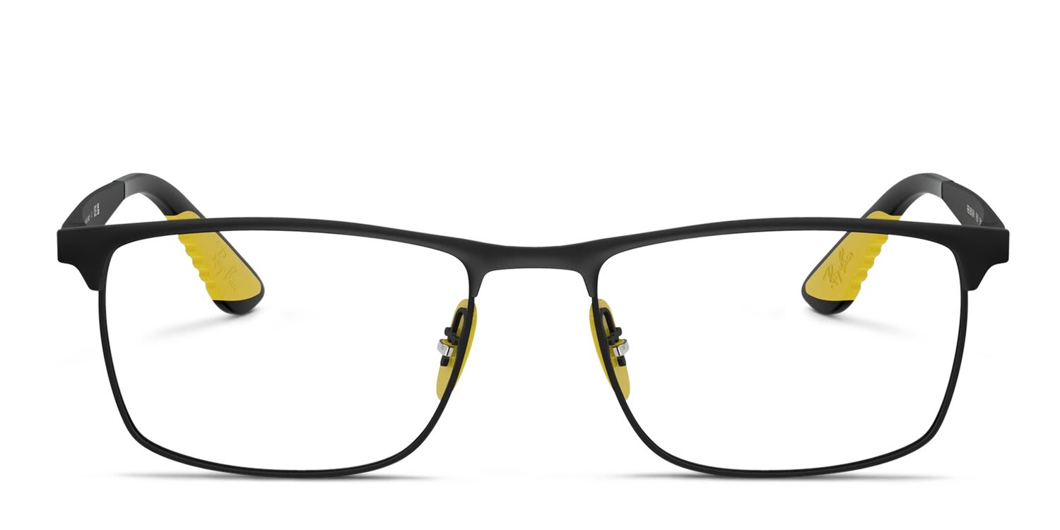Ray-Ban RX6516M Scuderia Ferrari Collection Black glasses - Black - Frontal View
