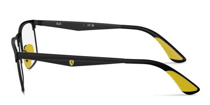 Ray-Ban RX6516M Scuderia Ferrari Collection Black glasses - Black - Side View