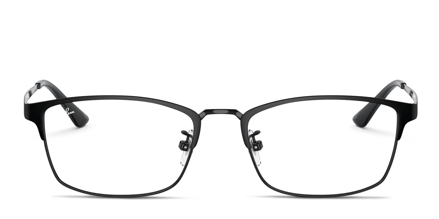 Ray-Ban RX8772D Black glasses - Black - Frontal View