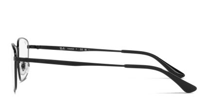 Ray-Ban RX8775D Black glasses - Black - Side View