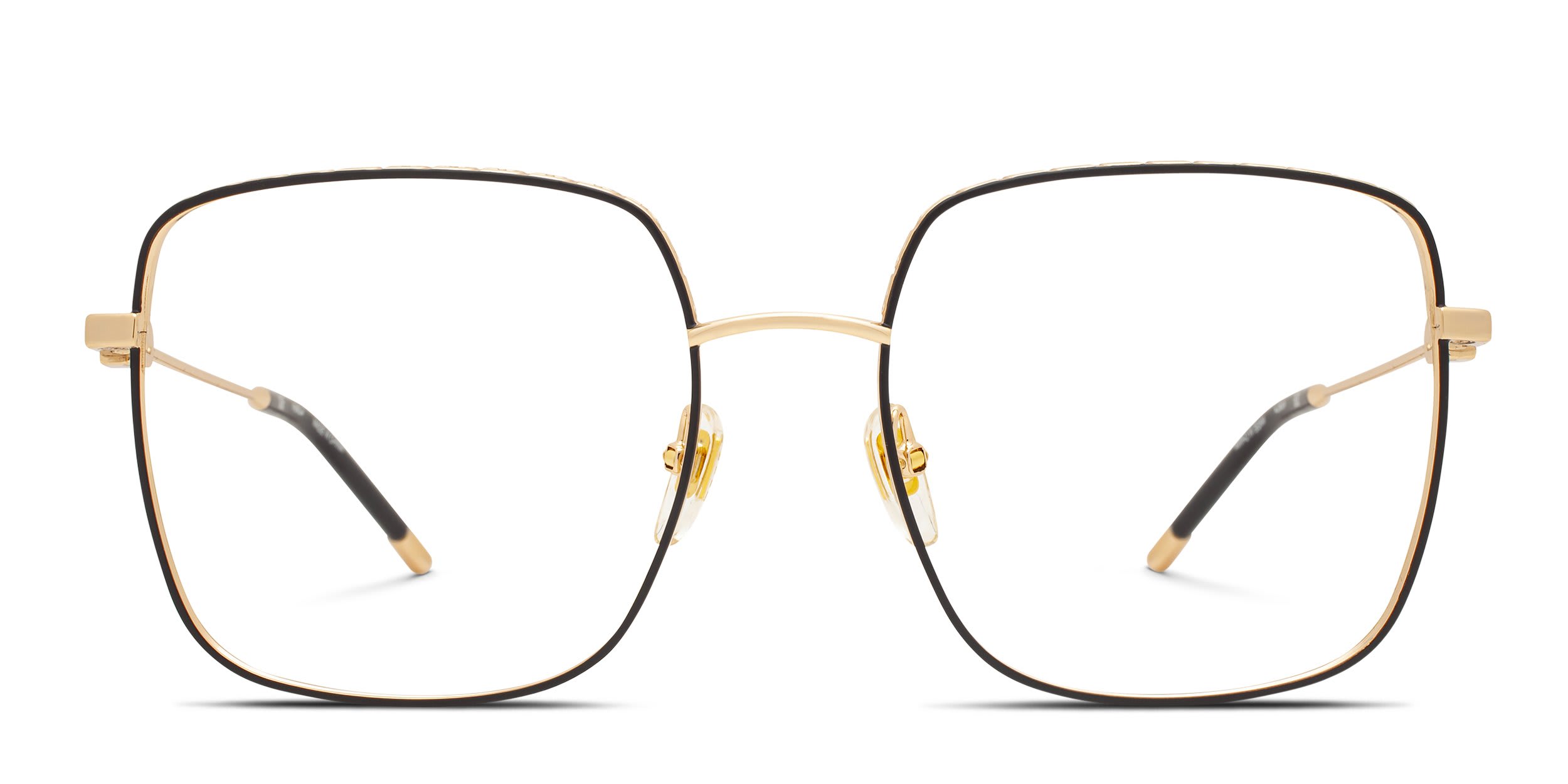 Furla VFU638 Black, Gold glasses - Black / Gold - Frontal View