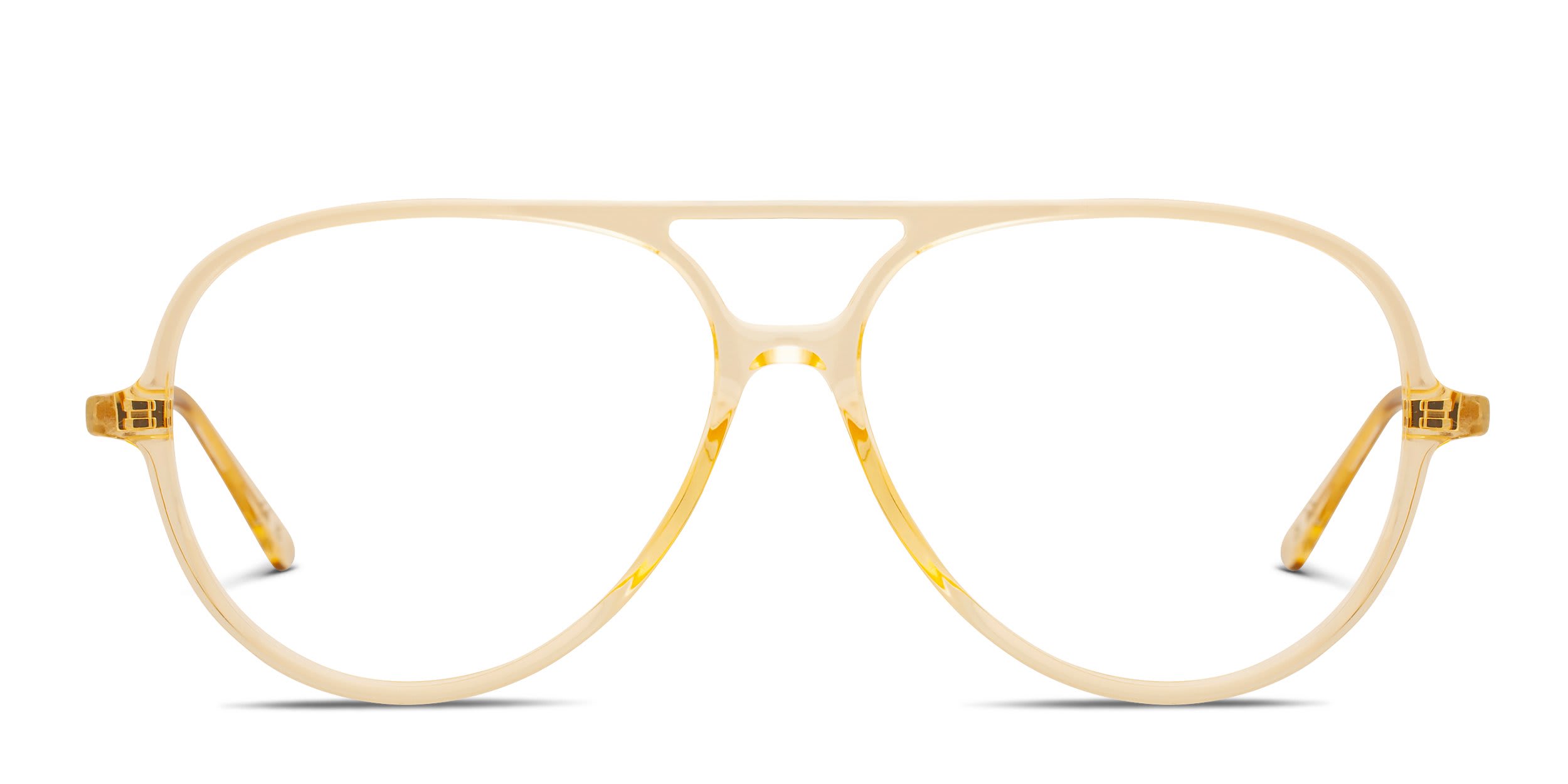Valentino VG0023O Yellow glasses - Yellow - Frontal View