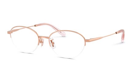 Coach HC5212TD Pink, Gold glasses - Pink / Gold - Angle View